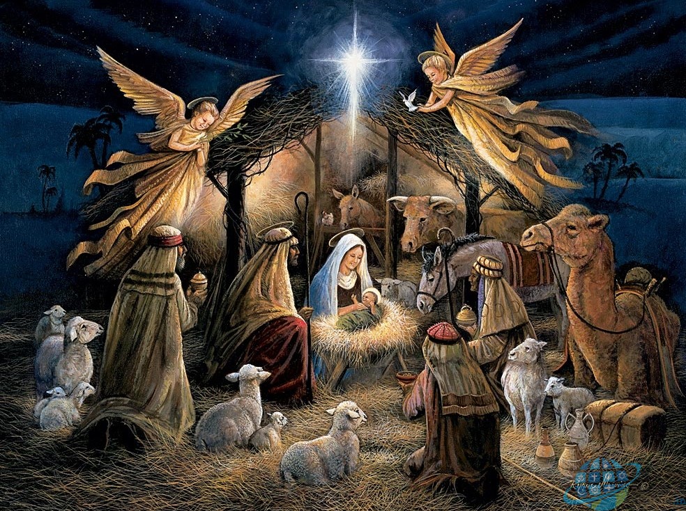 The story of Jesus, Birth of Jesus Christ
